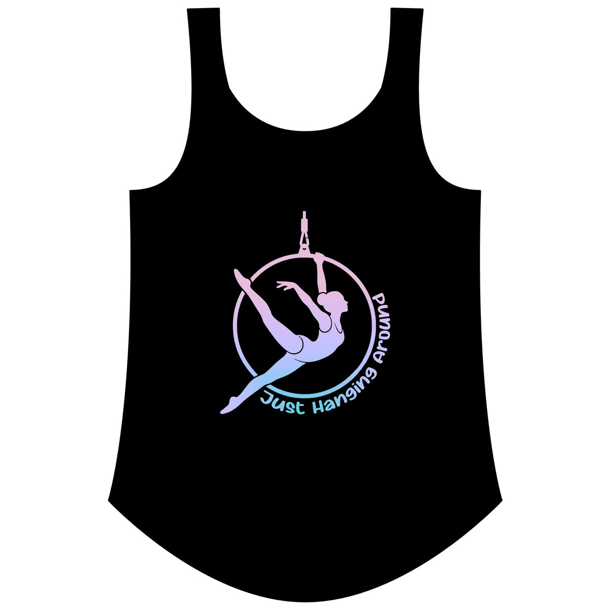 Aerial Silhouette Tank — "Just Hanging Around" Festival Tank Top
