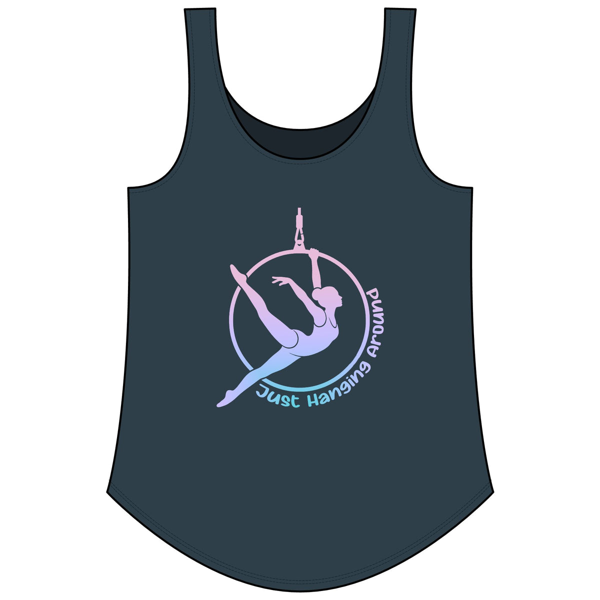 Aerial Silhouette Tank — "Just Hanging Around" Festival Tank Top