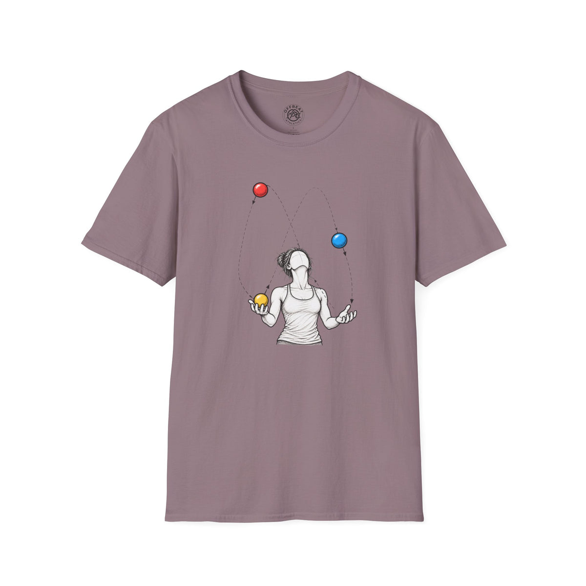 Female Juggling Pattern Shirt