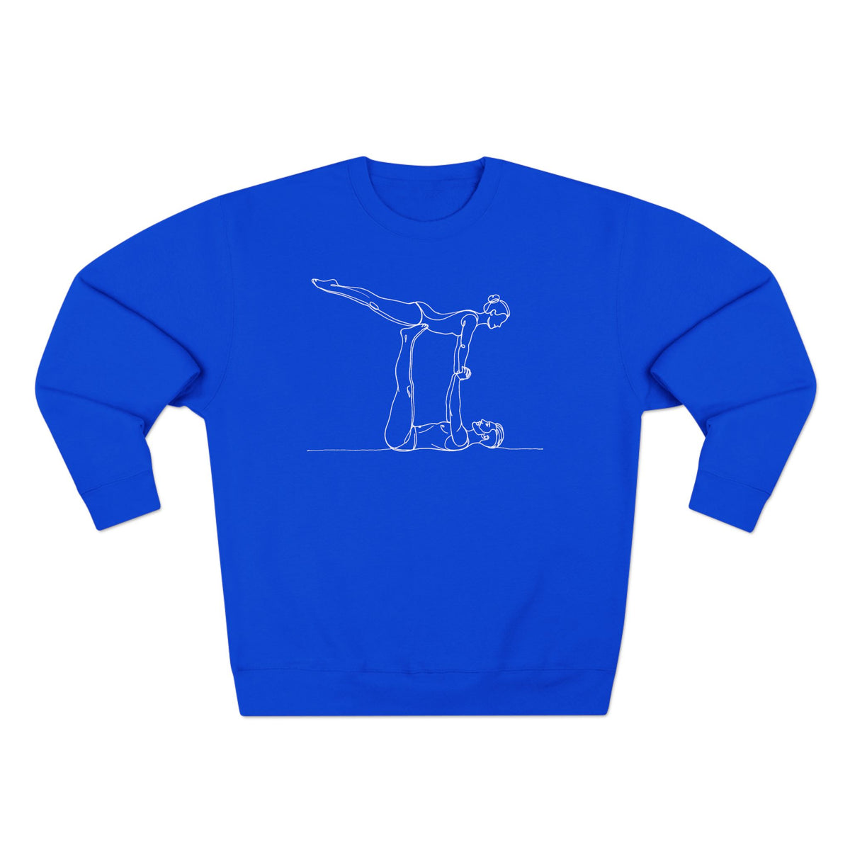 Risley Line Art | Male Base & Female Flyer Crewneck Sweatshirt