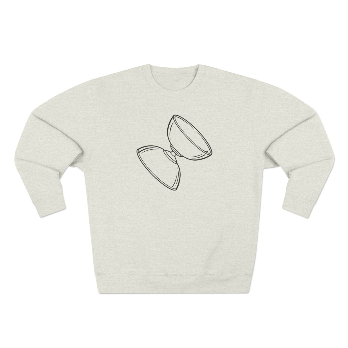 Minimalist Diabolo Crewneck Sweatshirt