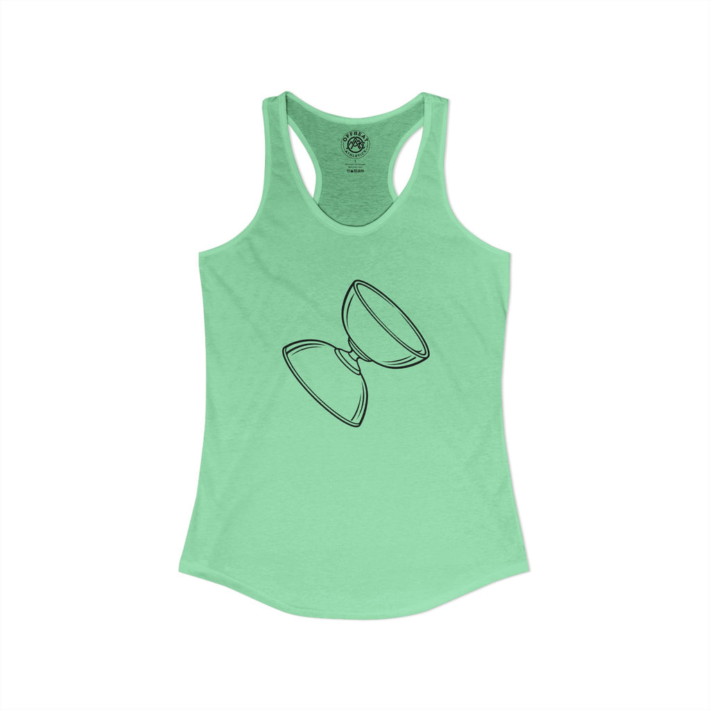Women's Minimalist Diabolo Racerback Tank