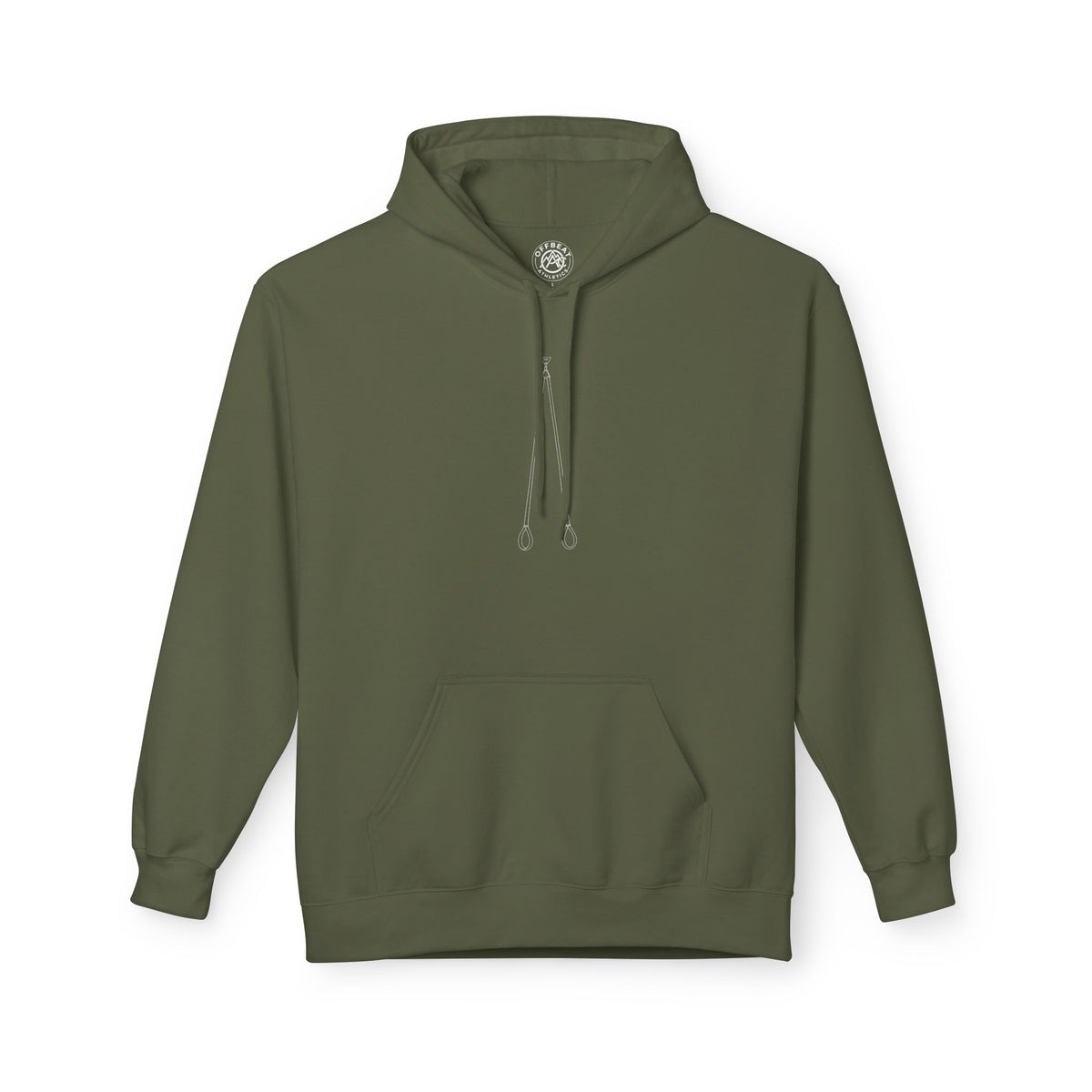Minimalist Aerial Straps Fleece Hoodie