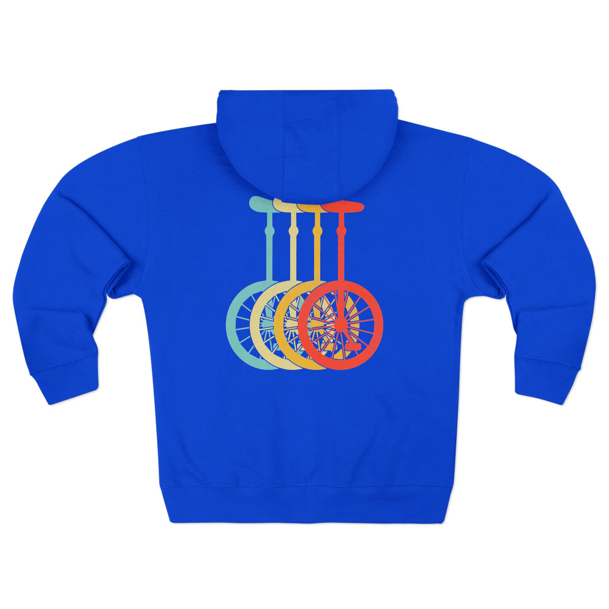 Ride Different Unicycle Zip Hoodie