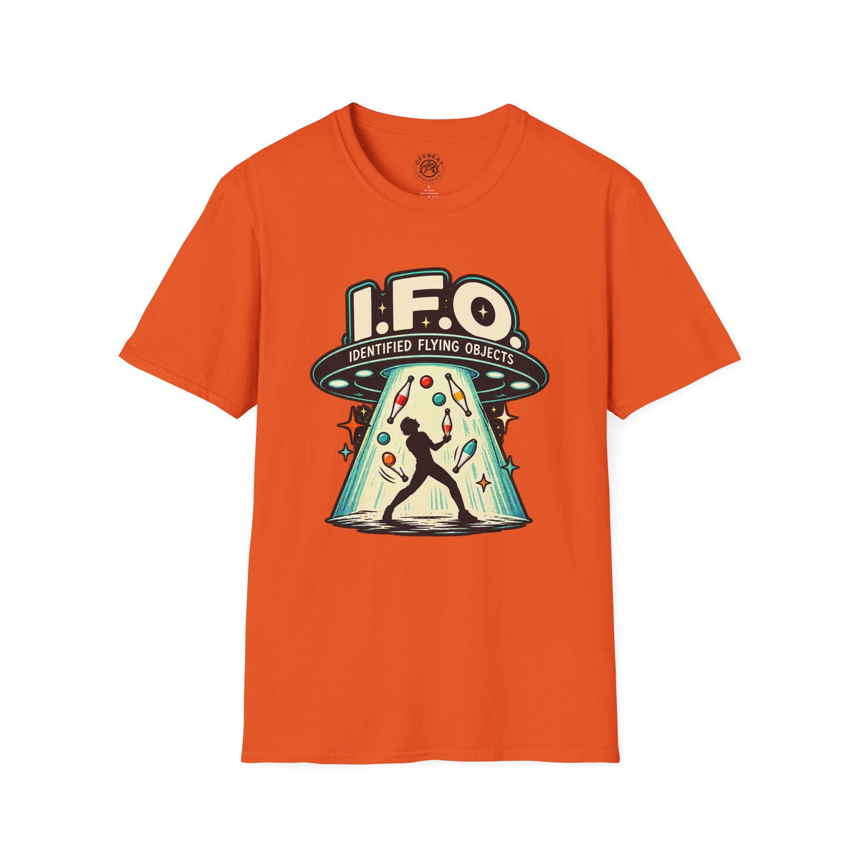 IFO Identified Flying Objects Juggling T-Shirt