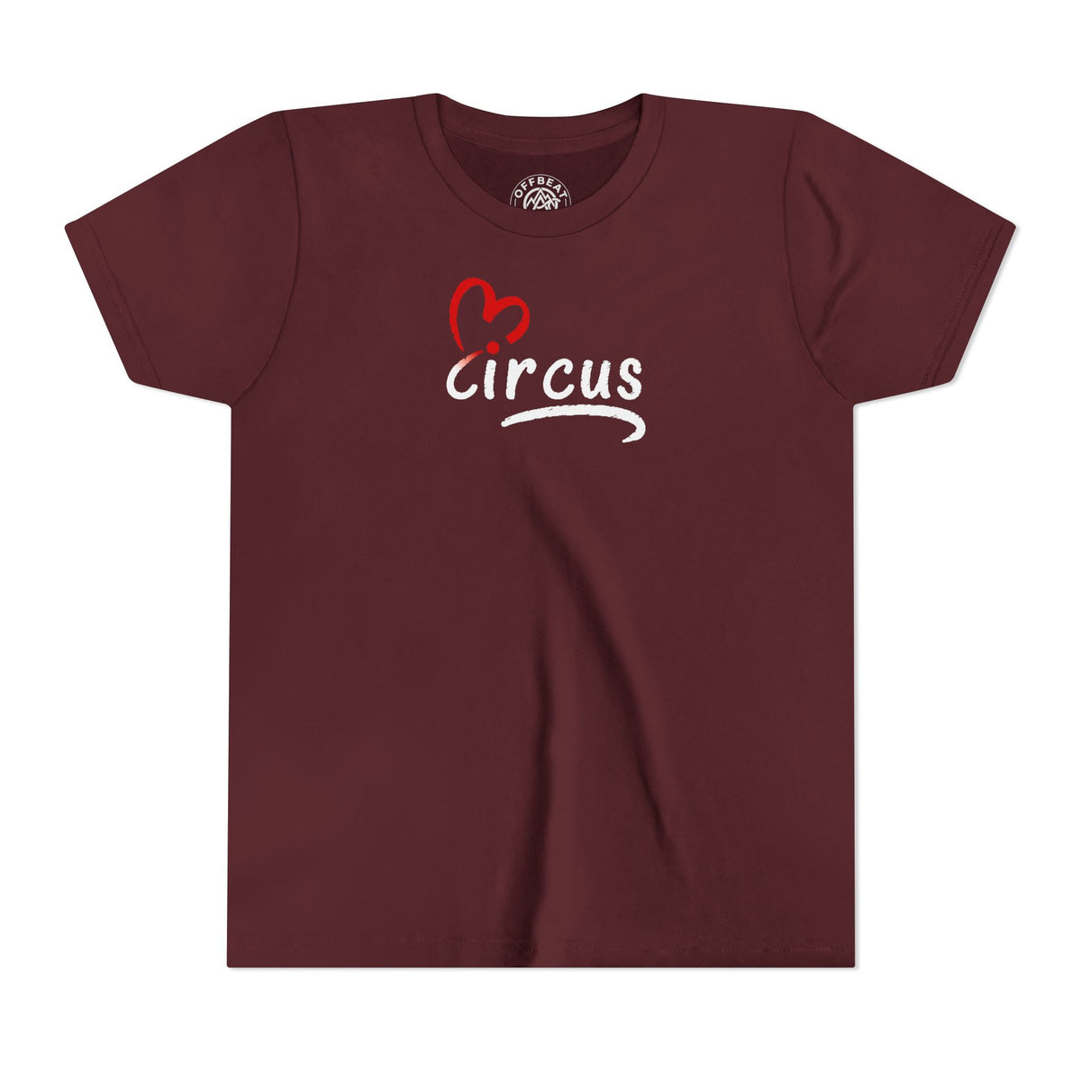 Youth Tee — Heart Circus Graphic Kids Shirt